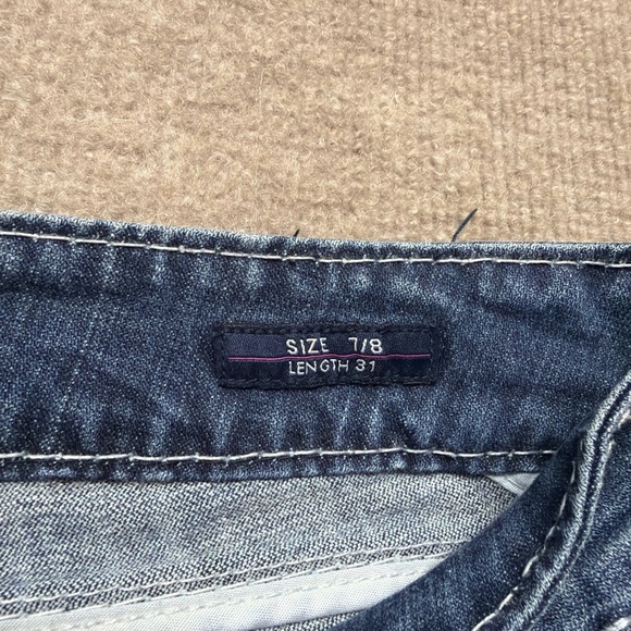 Vigoss “The Chelsea” Slim Boot Jeans Women’s Size 7/8, Length 31 1668 - Picture 6 of 8